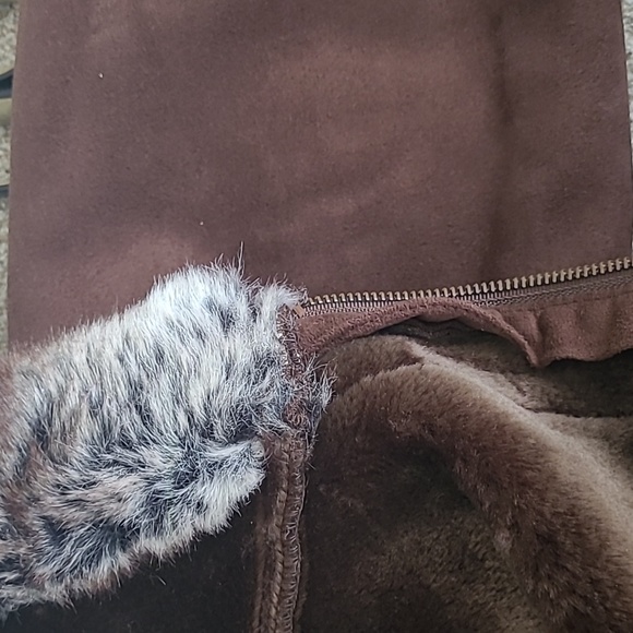 Vintage NWT Fleet Street women's hooded faux fur shearling coat 2X, new - Picture 16 of 16